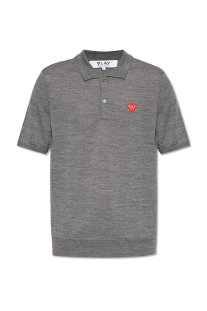 Comme des Garçons Play Wool Polo | Men's | Vitkac